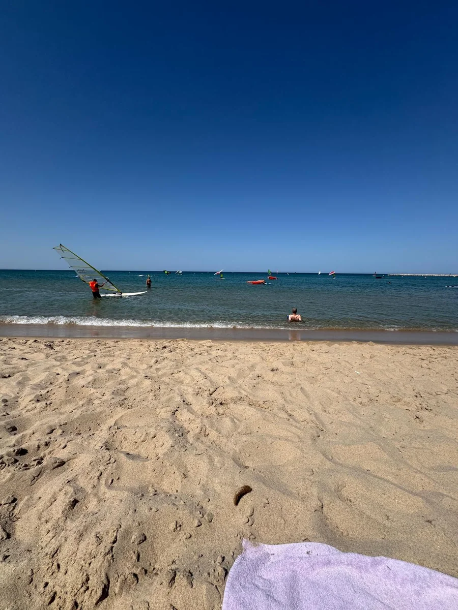 Windsurfing i morska bryza